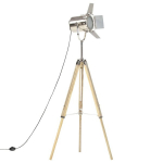vidaXL kolme jalaga p&otilde;randalamp, mangopuit, 140 cm