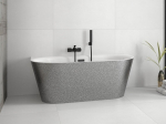 Vonia Besco Vica Glam 170 Silver, su White sifono dangteliais