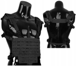 Taktikaline vest Chest Rig Laser Cut, must, Universaalne