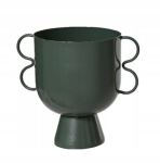 Metallist lillepoti kate 19x13.5x17cm Dekoratiivne, 19x13.5x17 cm