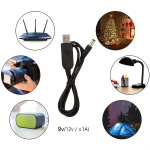 DC USB kaabel WiFi toite konverter Pickify, DC 5V TO 12V + 2 adapters