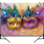 Karnavali Sulgedega Maskeri Taustakangas Pickify, 150*130cm