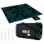 Nils Camp Pikniku-, ranna-, veekindel turismitekk-matt isolatsiooniga 200x200 cm