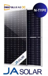 Ja Solar Jam72d40-580/mb 580w fotogalvaaniline paneel h&otilde;bedase raamiga, bifacial