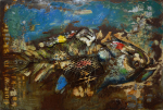 Kayoom riputatav dekoratsioon Fisch, 120x80 cm