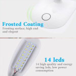 LED-laualamp p&ouml;&ouml;rlemise ja heleduse reguleerimisega, 1 tk.