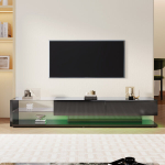 TV kapp, k&otilde;rgl&auml;ike, LED valgustus, 170x36x38 cm