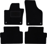 Mustad veluurmatid autole: Volkswagen Sharan II mahtuniversaal (2010-)
