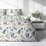 Eurofirany mikrokiust voodipesukomplekt PEQ-015, 140x200 cm, 2-osaline