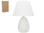 Decorlife laualamp Anhur, valge/h&otilde;bedane