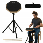 Trummi harjutuspadi 20 cm statiivi, pulkade ja kotiga Staccato