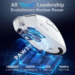 Attack Shark R1 Wireless Bluetooth Game Mouse - valge