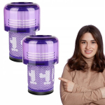 Pestav tolmuimeja filter sobib Dyson V12 Detect Slim Absolute'ile komplekt 2 tk HEPA
