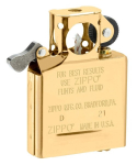 Zippo Classic tulemasina sisu Kollane leek, jaoks suitsetamistoru, Yellow Flame, Gold Flashed