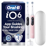 Oral-B iO 6 Duo White/Pink Sand Oral-B iO 6 Duo