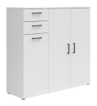 Kummut MultiDo, 40x120x115 cm, valge