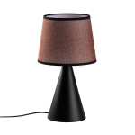 Opviq laualamp Kona - 15481, must/pruun