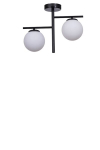 Opviq laevalgusti 9009-1, must/valge