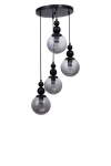 Opviq rippvalgusti 9054-4, must/hall