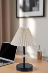 Asir laualamp 8909-1, must/valge