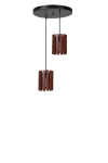 Opviq rippvalgusti 9074-2, pruun/must