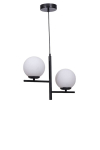 Opviq ripplamp 9009-3, must/valge