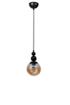 Opviq rippvalgusti 9053-1, must/pruun
