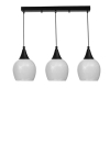 Opviq rippvalgusti 9065-5, must/valge