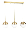 Asir ripplamp Kure 3, kuldne/valge