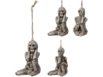 Riputatav Halloweeni dekoratsioon Skelett, 5,5x4,5x10,5 cm