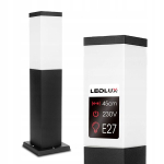 Pole v&auml;lisvalgusti Led E27 45cm must Ip44
