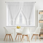 Eurofirany p&auml;evakardin Hestia3, 400x160 cm, valge