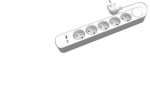 Laiendaja 5 pistikupesaga ja Usb-a/usb-c, 3m