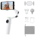 Selfie pulk (Selfie stick) Insta360 Flow 2 Pro Creator Bundle / Summit White