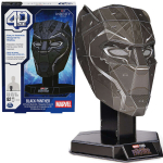 Puzzle 4d must panter mask mudel kokkupanekuks black panther + alus