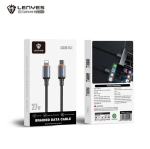 USB-C &ndash; Lightning-kaabel &uuml;mbrisega 27 W 100 cm LC528 TC-I Lenyes