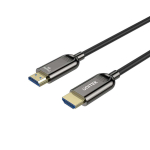 UNITEK Aktiivne Optiline HDMI 2.1 Kaabel 8K / 4K 144Hz, Must, 15 meetrit