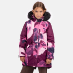 T&uuml;drukute parka VIVIAN 2, bordoo mustriga 122