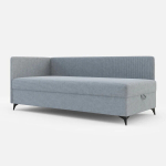 Nurgavoodi Ibis 90 Poso55, 90x200 cm, heledahall
