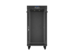 Lanberg serverikapp Standing 19" 24U Rack Installation Cabinet 600&times;800 must with Glass Door and LCD (Flat Pack) V2