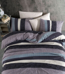 RENFORCE puuvillane voodipesukomplekt ALESSIA V3 BLUE 200x220 cm