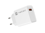 Natec laadija Ribera NUC-2057 18W USB-A valge