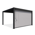 Rulookardin paviljonidele Pergola Elegance/Deluxe/Fusion 4 m, tumehall