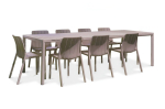 9-osaline &otilde;uem&ouml;&ouml;blikomplekt Tiberina Bistrot/Tevere, laud 211&ndash;275 cm, Tortora