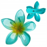 Ecarla juukseklambri lill Moana Ombre 6cm Blue Sp405