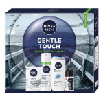 Komplekt Nivea Men Gentle Touch meestele: raseerimisvaht, 200 ml + palsam, 100 ml + 3in1 du&scaron;igeel, antiperspirant, 50 ml