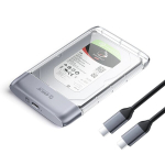 V&auml;lise k&otilde;vaketta adapter Orico TX25C3 2.5" HDD|SSD USB-C 5Gb|s Disk Drive - Transparent