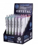 Astra Pen Crystal White pastakas, 36 tk. seatud