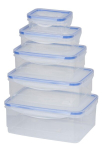 Toidukarbi komplekt, 0,17 l, 0,45 l, 1,45 l, 10 tk.