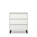 Kummut Mebelbos Borg 3s 70, 70x38,9x78,4 cm, valge